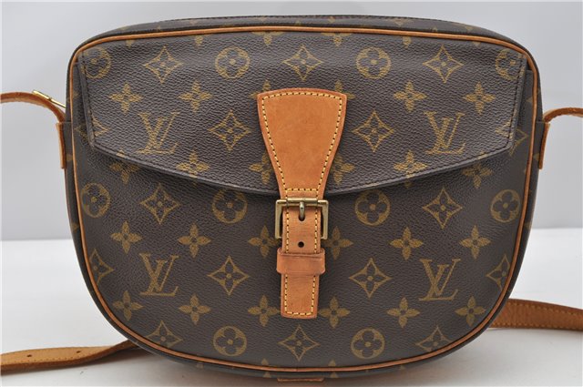 Authentic Louis Vuitton Monogram Jeune Fille GM M51225 Shoulder Cross Bag 3878F