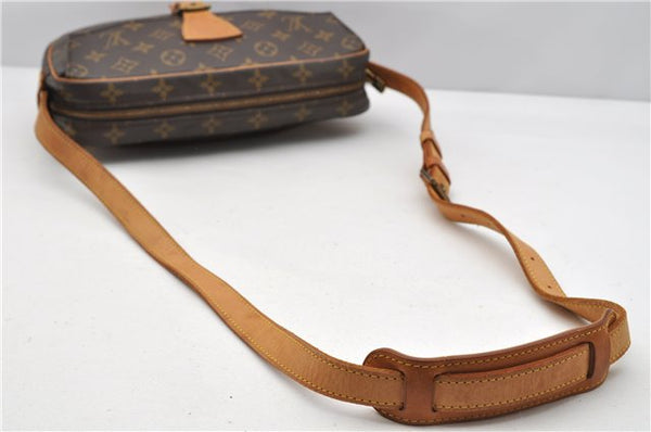 Authentic Louis Vuitton Monogram Jeune Fille GM M51225 Shoulder Cross Bag 3878F