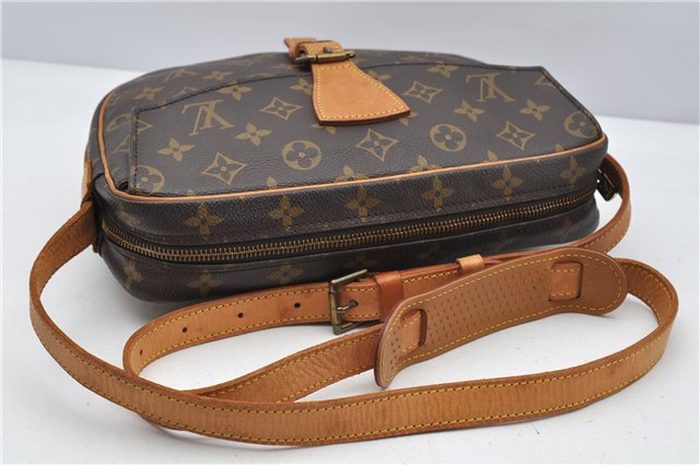Authentic Louis Vuitton Monogram Jeune Fille GM M51225 Shoulder Cross Bag 3878F