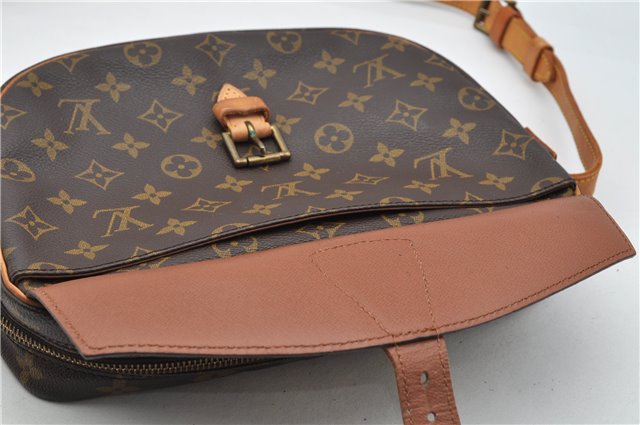 Authentic Louis Vuitton Monogram Jeune Fille GM M51225 Shoulder Cross Bag 3878F