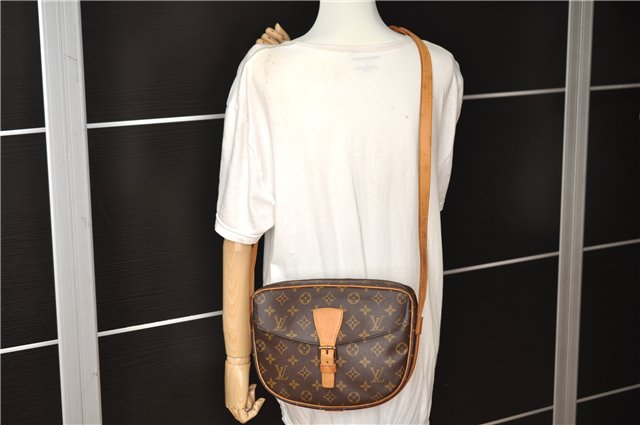 Authentic Louis Vuitton Monogram Jeune Fille GM M51225 Shoulder Cross Bag 3878F