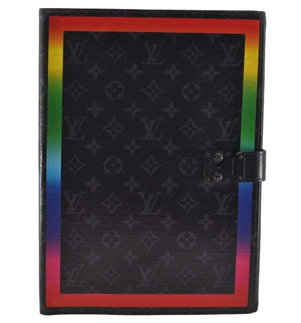 Louis Vuitton Monogram Eclipse Porte Documents Frank GM Documents Case LV 3879I