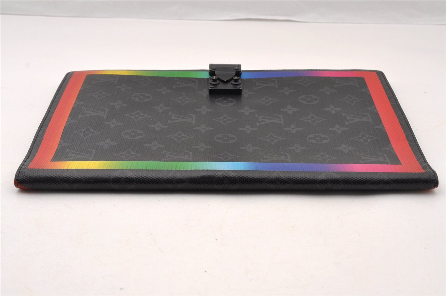 Louis Vuitton Monogram Eclipse Porte Documents Frank GM Documents Case LV 3879I