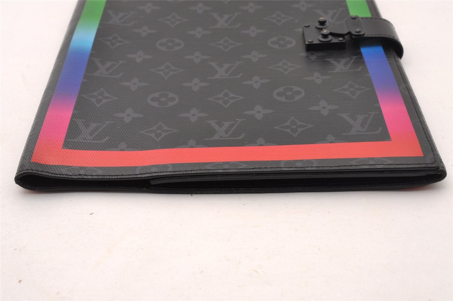 Louis Vuitton Monogram Eclipse Porte Documents Frank GM Documents Case LV 3879I