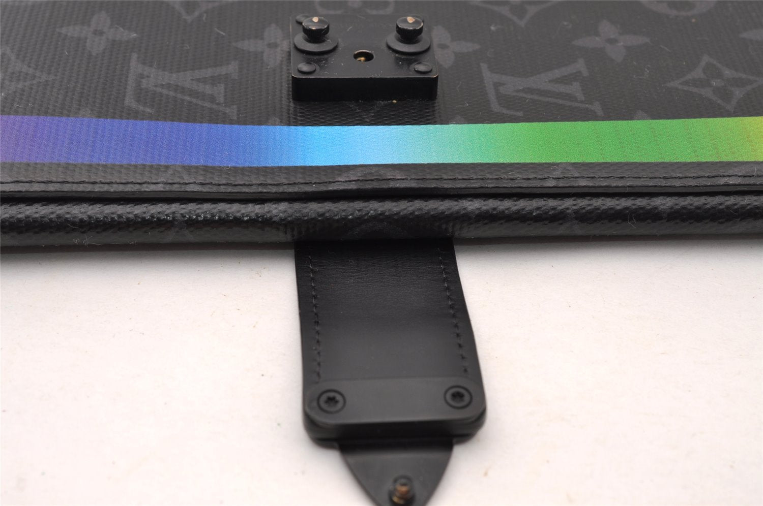 Louis Vuitton Monogram Eclipse Porte Documents Frank GM Documents Case LV 3879I