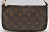 Authentic Louis Vuitton Monogram Pochette Accessoires Pouch M51980 LV 3880F
