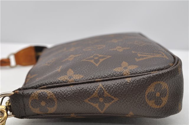 Authentic Louis Vuitton Monogram Pochette Accessoires Pouch M51980 LV 3880F
