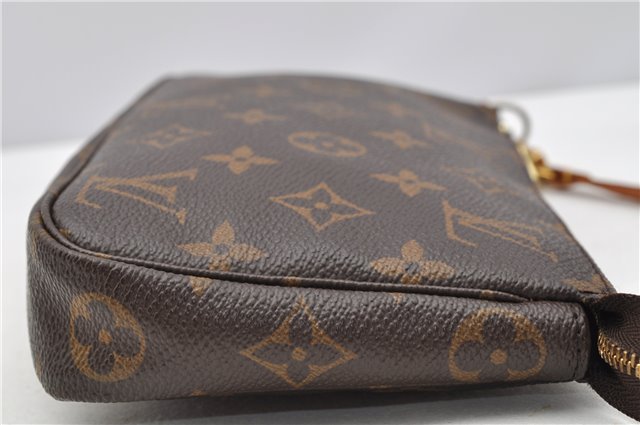 Authentic Louis Vuitton Monogram Pochette Accessoires Pouch M51980 LV 3880F