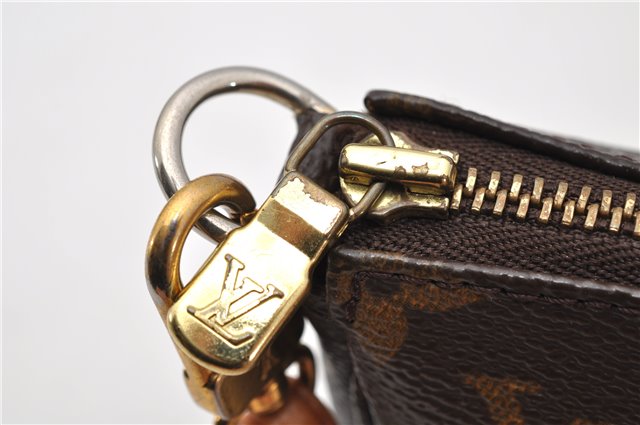 Authentic Louis Vuitton Monogram Pochette Accessoires Pouch M51980 LV 3880F