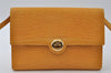Authentic Louis Vuitton Epi Arche 2Way Shoulder Clutch Bag M52579 Yellow 3880I