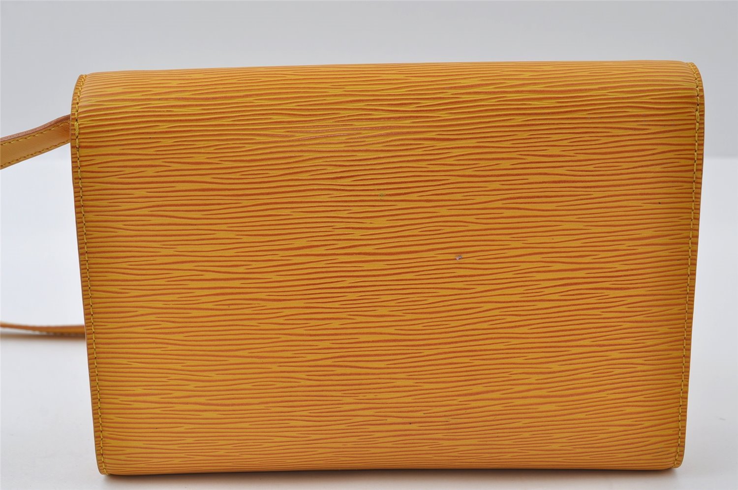 Authentic Louis Vuitton Epi Arche 2Way Shoulder Clutch Bag M52579 Yellow 3880I