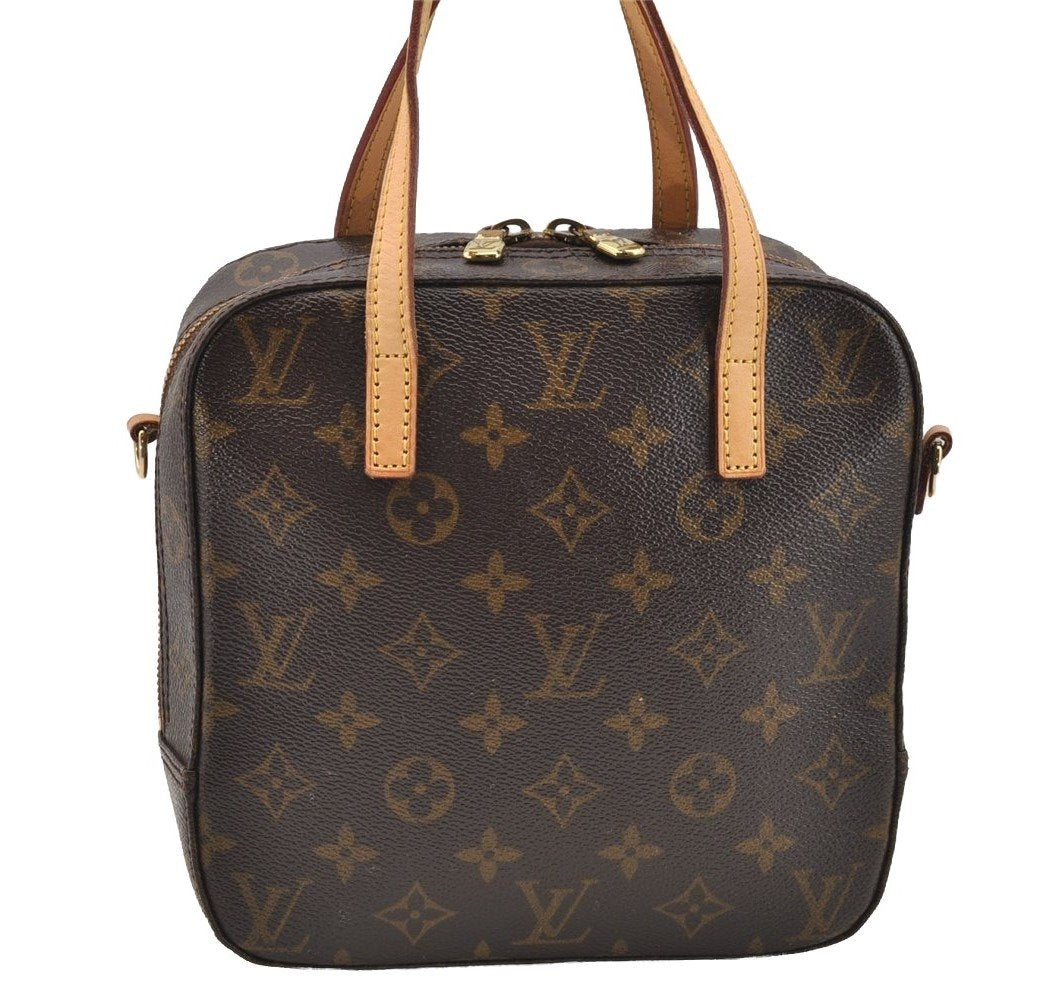 Authentic Louis Vuitton Monogram Spontini 2Way Shoulder Hand Bag M47500 LV 3881I