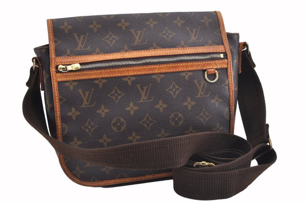 Authentic Louis Vuitton Monogram Messenger Bosphore GM M40105 Shoulder Bag 3882F