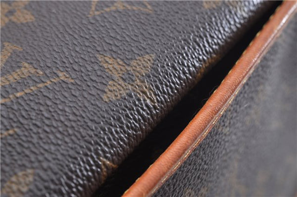 Authentic Louis Vuitton Monogram Messenger Bosphore GM M40105 Shoulder Bag 3882F