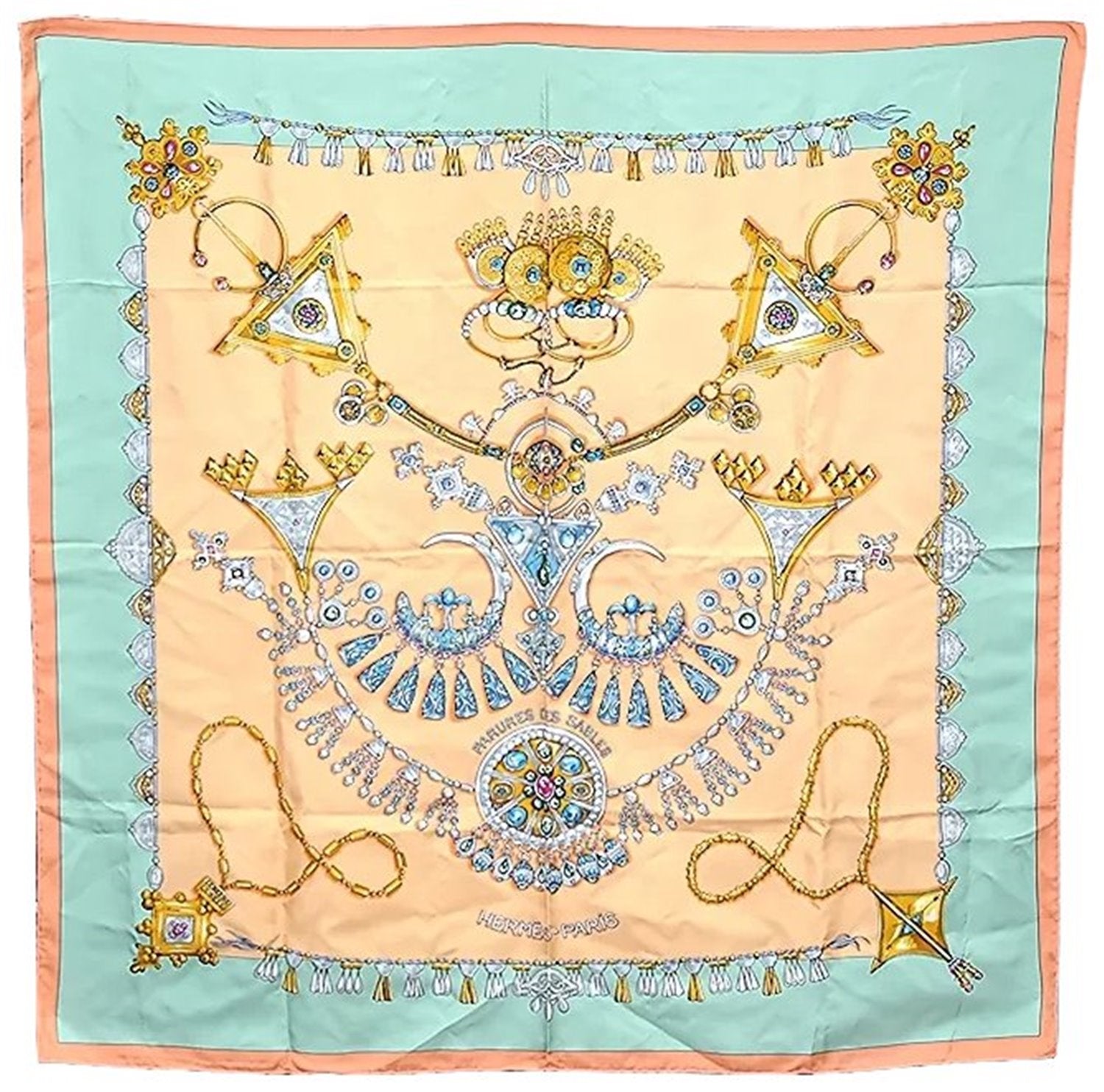 Authentic HERMES Carre 90 Scarf 