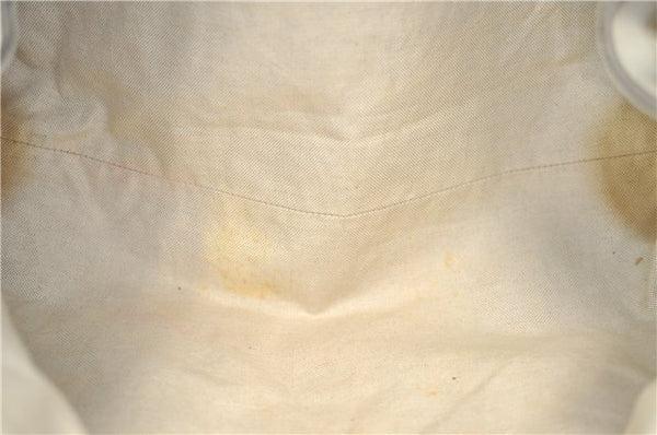 Aut GUCCI Sukey Shoulder Tote Bag GG Canvas Leather 211943 Brown White 3884D