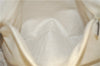 Aut GUCCI Sukey Shoulder Tote Bag GG Canvas Leather 211943 Brown White 3884D