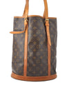 Authentic Louis Vuitton Monogram Bucket GM Shoulder Tote Bag M42236 Junk 3884I