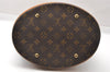 Authentic Louis Vuitton Monogram Bucket GM Shoulder Tote Bag M42236 Junk 3884I