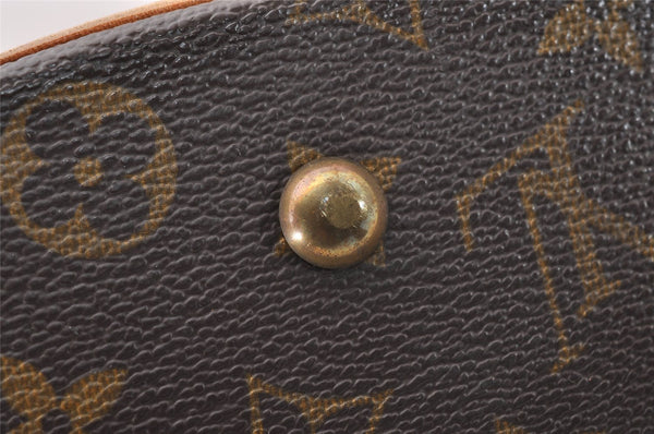 Authentic Louis Vuitton Monogram Bucket GM Shoulder Tote Bag M42236 Junk 3884I
