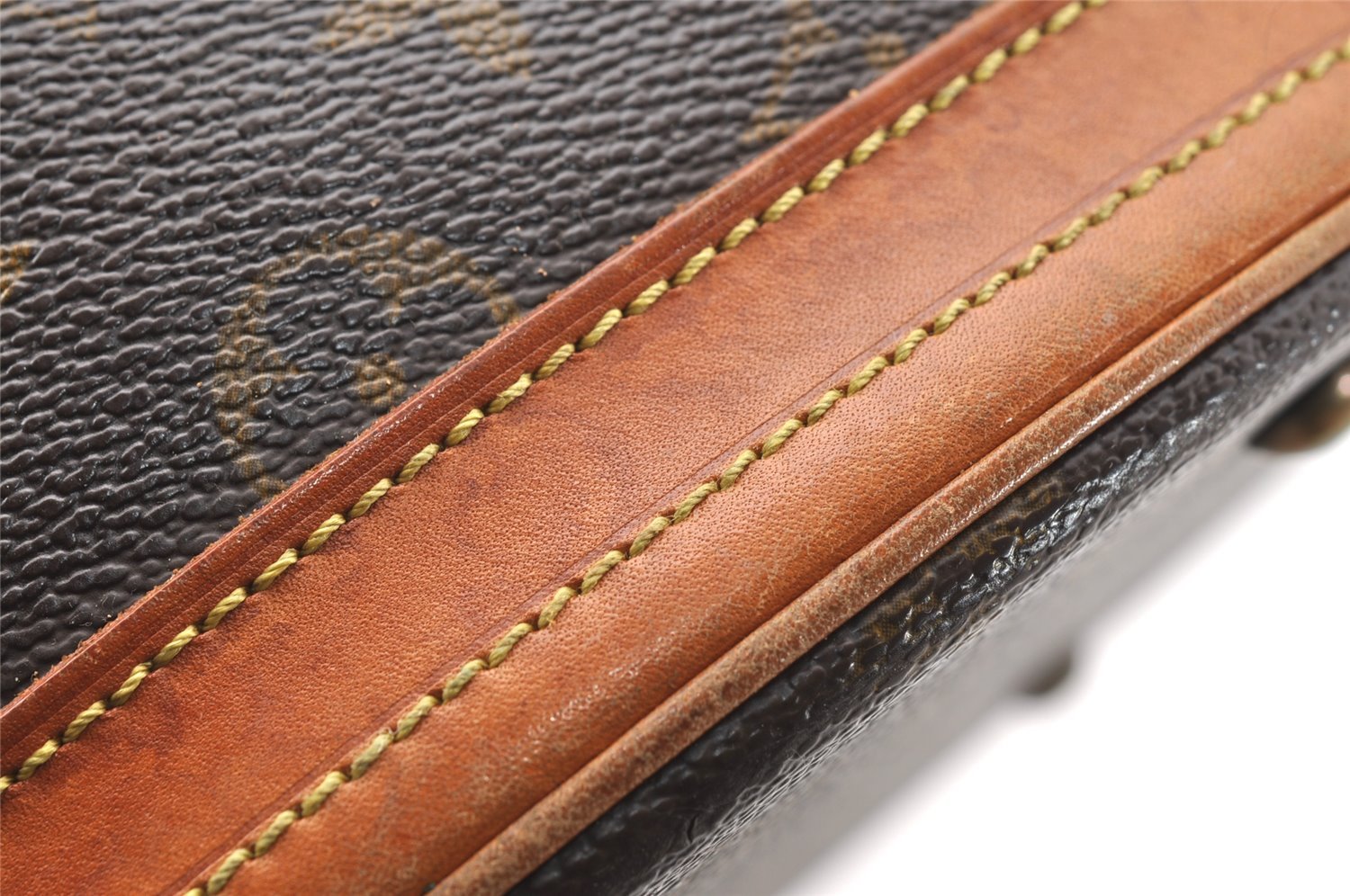 Authentic Louis Vuitton Monogram Bucket GM Shoulder Tote Bag M42236 Junk 3884I