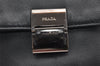 Authentic PRADA Vintage Leather Nappa Shoulder Cross Body Bag Purse Black 3885I