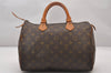 Authentic Louis Vuitton Monogram Speedy 30 Hand Boston Bag Old Model LV 3887I