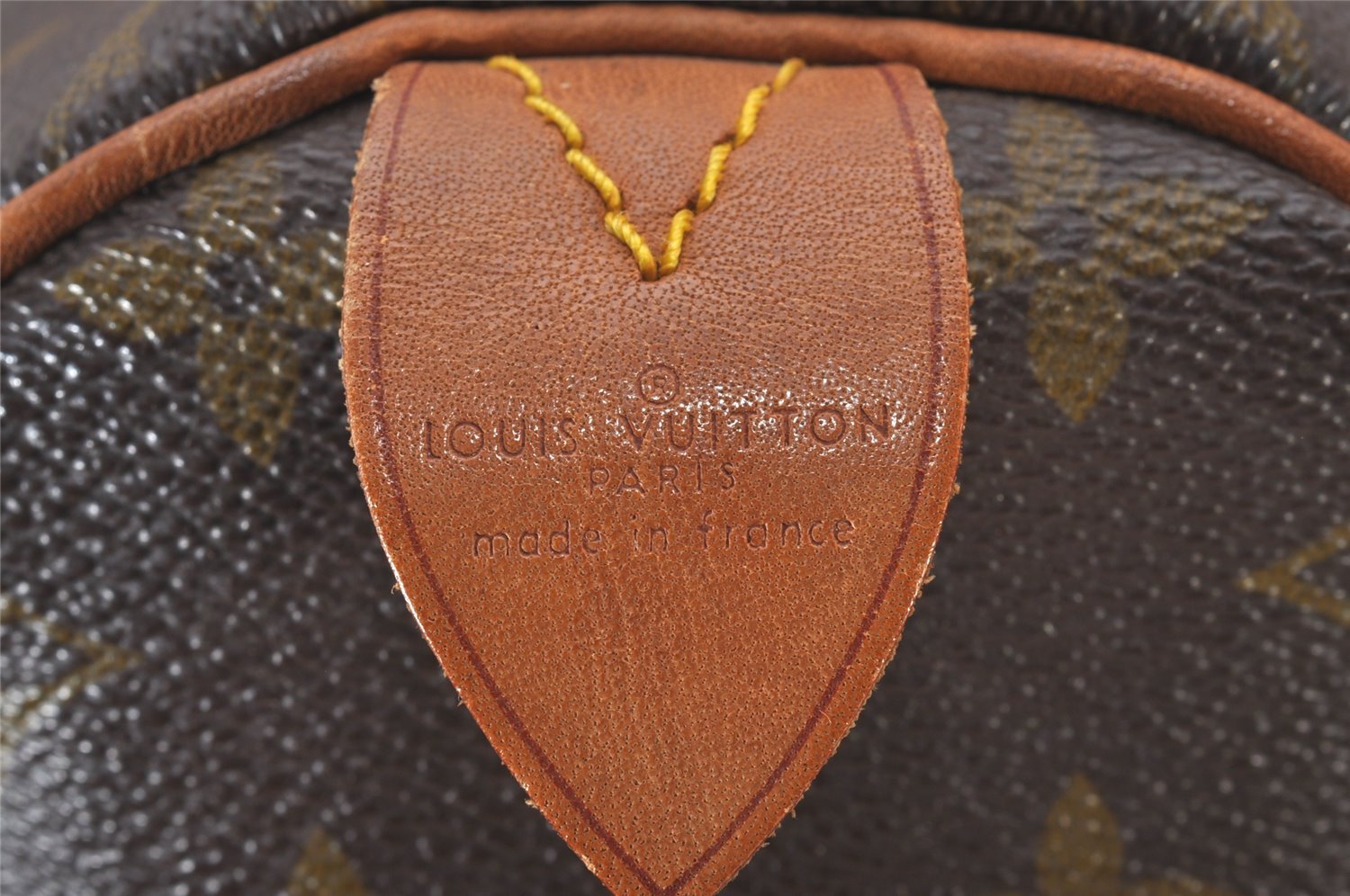 Authentic Louis Vuitton Monogram Speedy 30 Hand Boston Bag Old Model LV 3887I