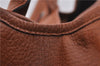 Authentic GUCCI Web Sherry Line Shoulder Tote Bag Leather 293589 Brown 3888D