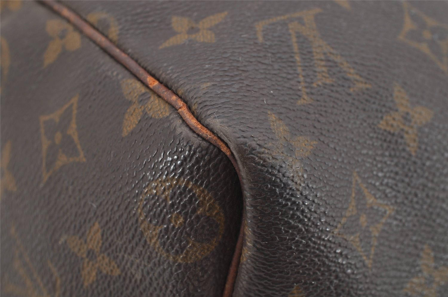 Authentic Louis Vuitton Monogram Keepall Bandouliere 45 M41418 Boston Bag 3888I