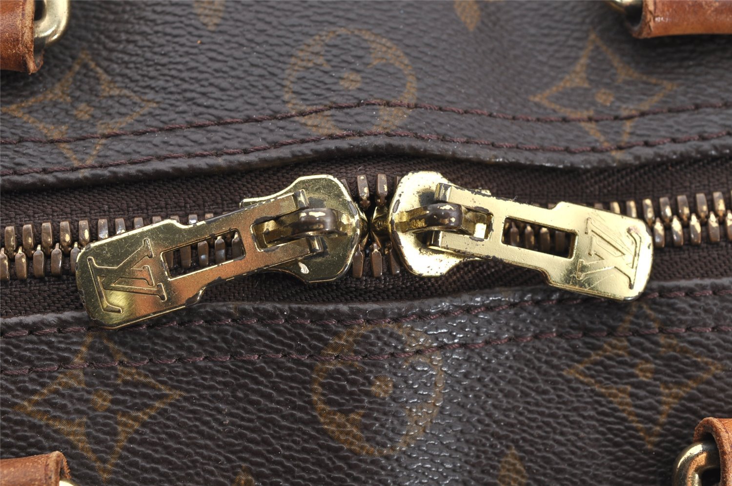 Authentic Louis Vuitton Monogram Keepall Bandouliere 45 M41418 Boston Bag 3888I