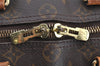 Authentic Louis Vuitton Monogram Keepall Bandouliere 45 M41418 Boston Bag 3888I