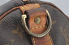 Authentic Louis Vuitton Monogram Keepall Bandouliere 45 M41418 Boston Bag 3888I