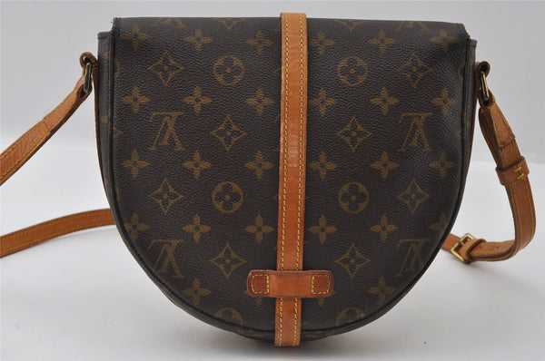 Authentic Louis Vuitton Monogram Chantilly MM Shoulder Cross Bag M51233 LV 3889I