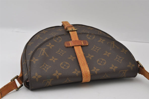 Authentic Louis Vuitton Monogram Chantilly MM Shoulder Cross Bag M51233 LV 3889I