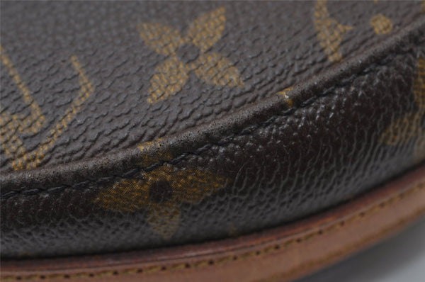Authentic Louis Vuitton Monogram Chantilly MM Shoulder Cross Bag M51233 LV 3889I