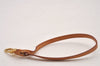 Auth Louis Vuitton Leather Strap For Pochette Accessoires Beige 13.8" LV 3890I