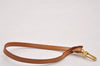 Auth Louis Vuitton Leather Strap For Pochette Accessoires Beige 13.8" LV 3890I