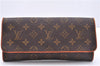 Authentic Louis Vuitton Monogram Pochette Twin GM Shoulder Bag M51852 LV 3891E