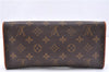 Authentic Louis Vuitton Monogram Pochette Twin GM Shoulder Bag M51852 LV 3891E