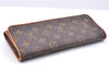 Authentic Louis Vuitton Monogram Pochette Twin GM Shoulder Bag M51852 LV 3891E