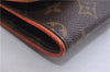 Authentic Louis Vuitton Monogram Pochette Twin GM Shoulder Bag M51852 LV 3891E