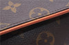 Authentic Louis Vuitton Monogram Pochette Twin GM Shoulder Bag M51852 LV 3891E