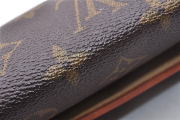 Authentic Louis Vuitton Monogram Pochette Twin GM Shoulder Bag M51852 LV 3891E