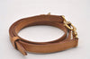 Authentic Louis Vuitton Leather Shoulder Strap Beige 41.7-48.4" LV 3891I