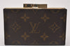 Authentic Louis Vuitton Monogram USA Exclusive Coin Purse Case T61922 LV 3892I