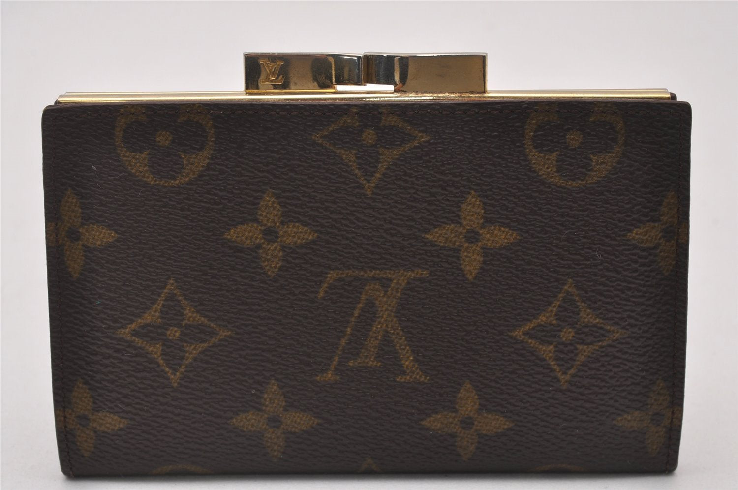 Authentic Louis Vuitton Monogram USA Exclusive Coin Purse Case T61922 LV 3892I