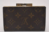 Authentic Louis Vuitton Monogram USA Exclusive Coin Purse Case T61922 LV 3892I