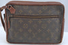 Authentic Louis Vuitton Monogram Pochette Sport Clutch Hand Bag Old Model 3893I