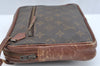Authentic Louis Vuitton Monogram Pochette Sport Clutch Hand Bag Old Model 3893I